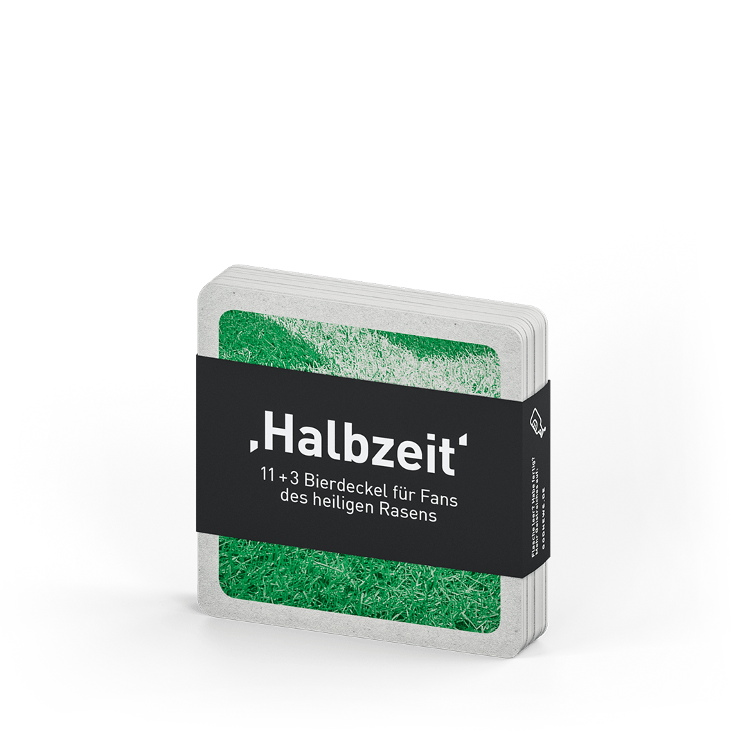 Halbzeit – Bierdeckelset