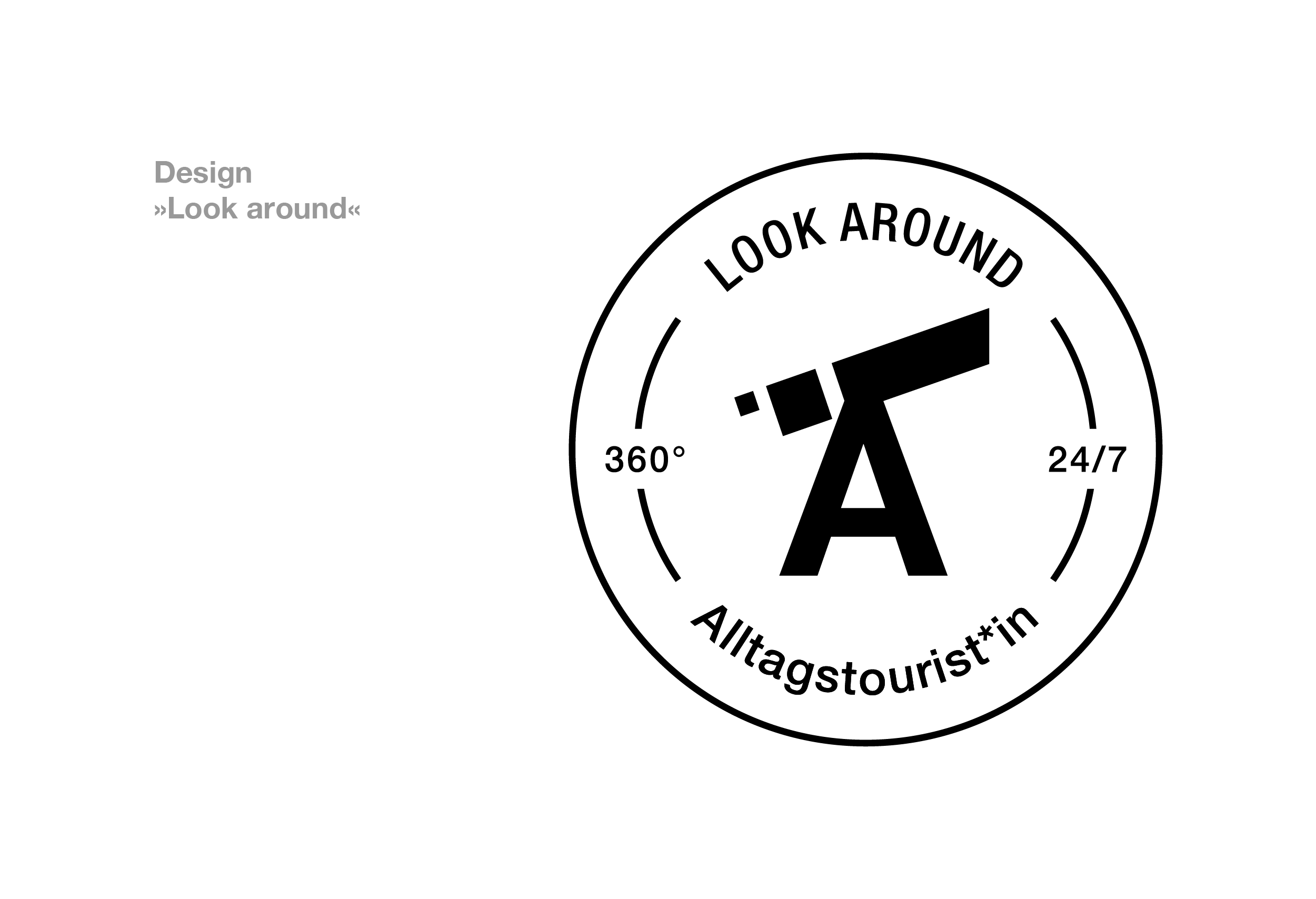 Alltagstourist*in Design »Look around«