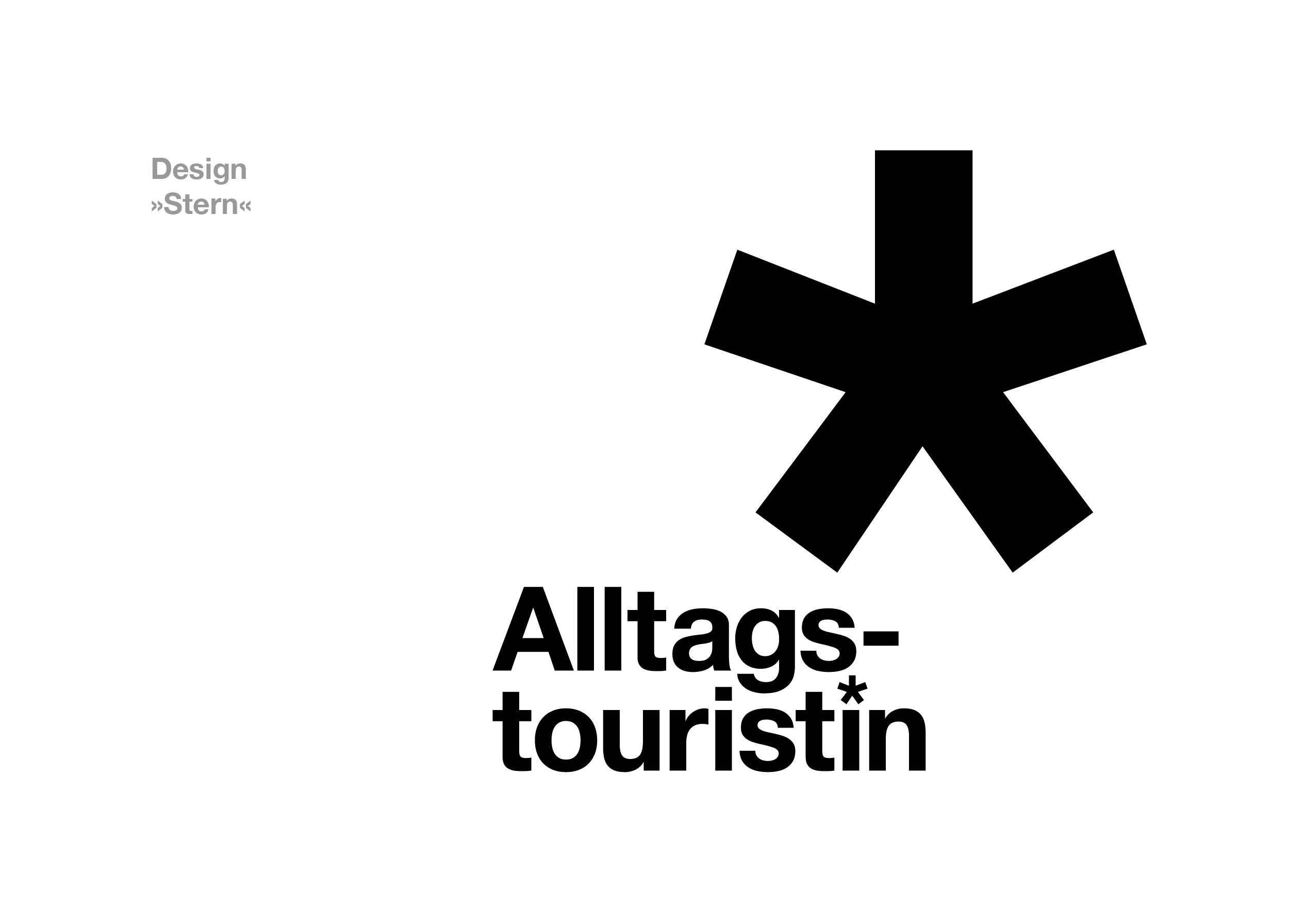 Alltagstourist*in Design »Stern«